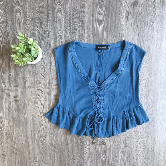 MINKPINK Tops - {Mink Pink} Crop Top